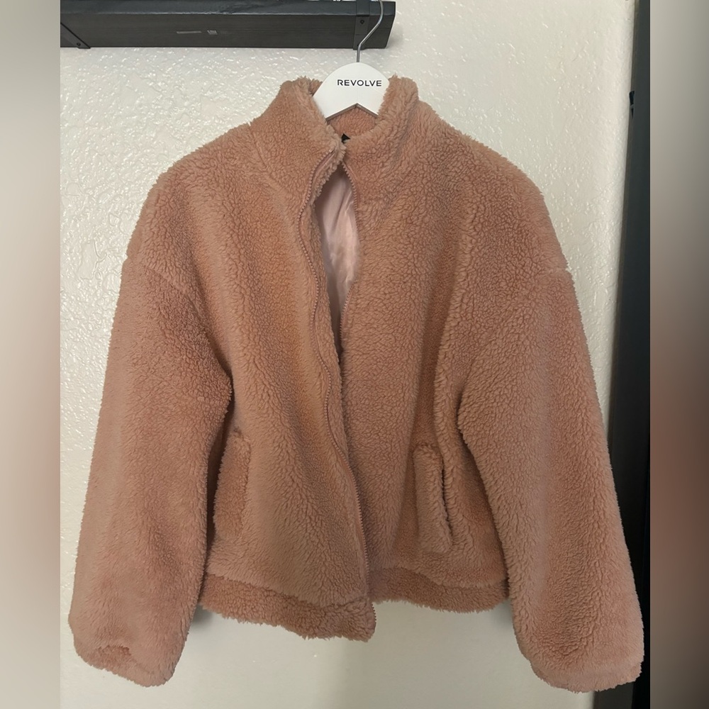 SHEIN teddy coat